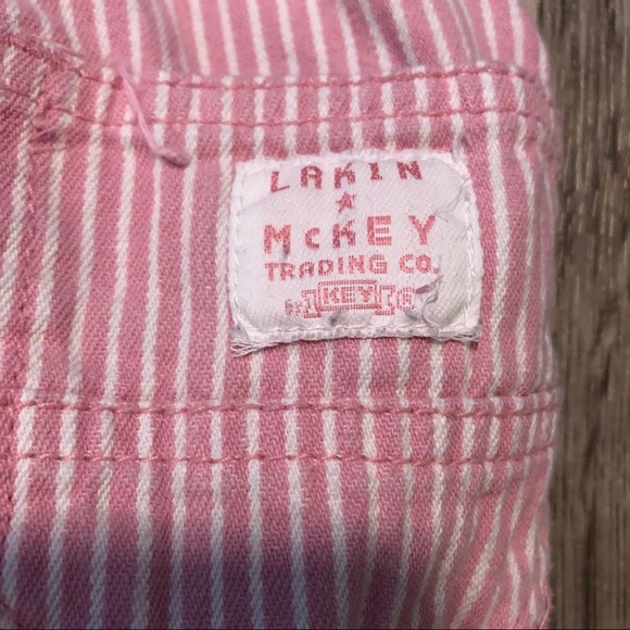 Lakin Mckey Denim Conductor Style Bib Overalls - Picture 4 of 7